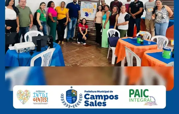 Campos Sales: Prefeitura municipal por meio da Secretaria de Políticas para a Educação, realizou o lançamento do programa Inteligentes.